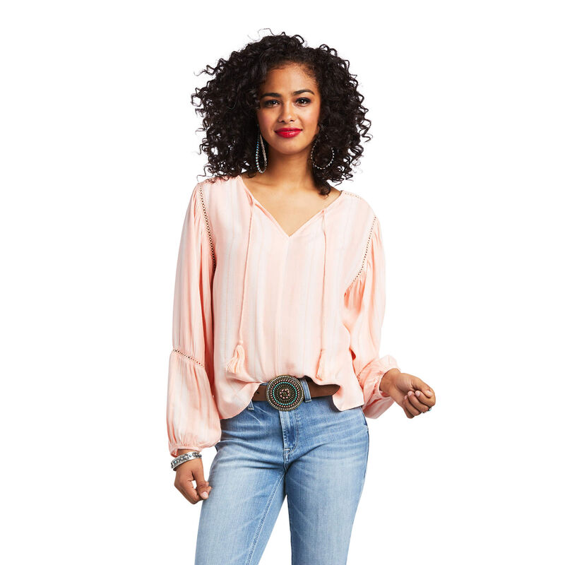 Ariat Hemden Damen - Society Rosa ( ZBKFP-2867 )